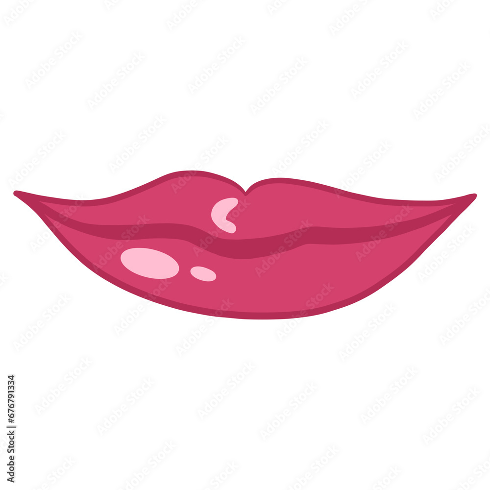Sexy Female Glossy Lips Sexy Female Glossy Lips