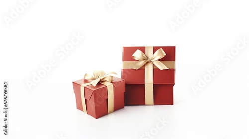 Christmas Gift boxes isolat