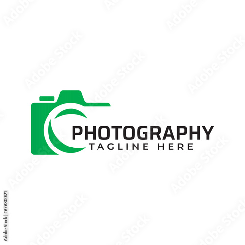 Camera photography studio logo icon brand company logo design template