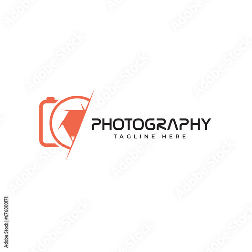Camera photography studio logo icon brand company logo design template