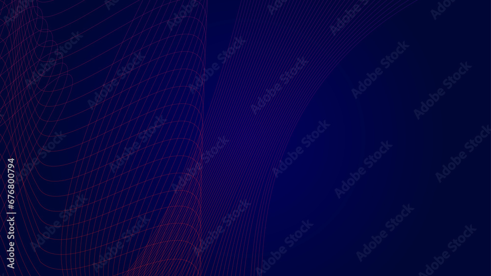 Abstract wave element for design. Digital frequency track equalizer. Stylized line art background. Vector illustration. Wave with lines created using blend tool. Curved wavy line Abstract wave element for design. Digital frequency track equalizer. Stylized line art background. Vector illustration. Wave with lines created using blend tool. Curved wavy line