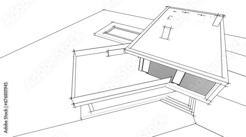 house plan blueprint