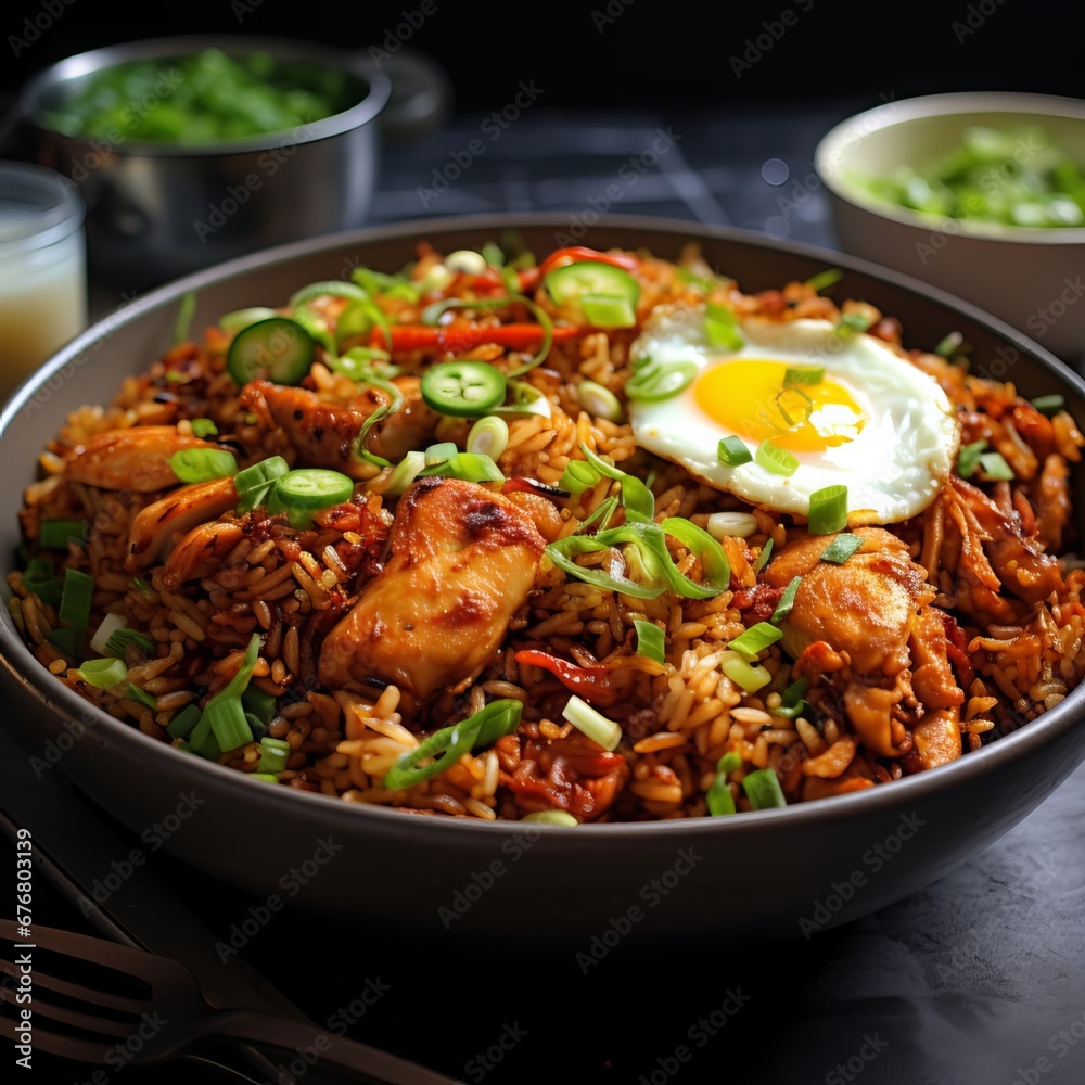 Savoring the Essence: Artistic Impressions of Delectable Fried Rice Creations Savoring the Essence: Artistic Impressions of Delectable Fried Rice Creations