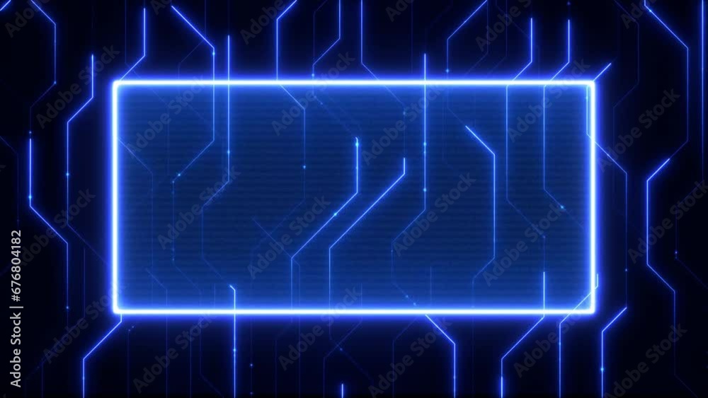 Digital Data moving on Circuit Board and CPU loop backgrounds. Computer Processing and organizing data. Abstract high tech Artificial intelligence (AI), data, HUD, UI, GUI futuristic user interface Digital Data moving on Circuit Board and CPU loop backgrounds. Computer Processing and organizing data. Abstract high tech Artificial intelligence (AI), data, HUD, UI, GUI futuristic user interface