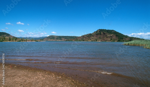 Lac du Salagou  barrage du Salagou  H  rault  34  Occitanie  France