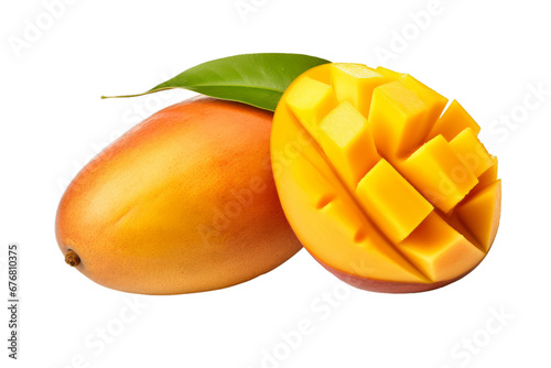 a Mango on white transparent background