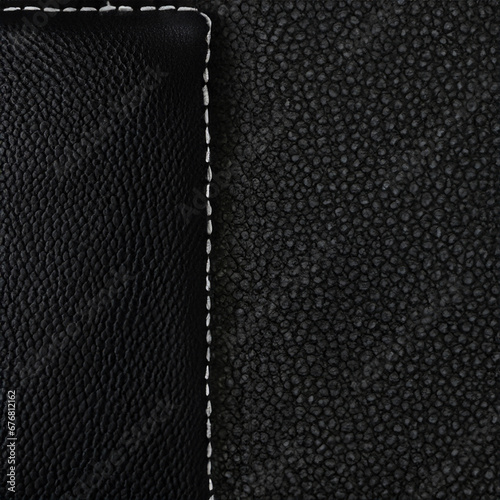 Wallpaper Mural black leather texture background Torontodigital.ca