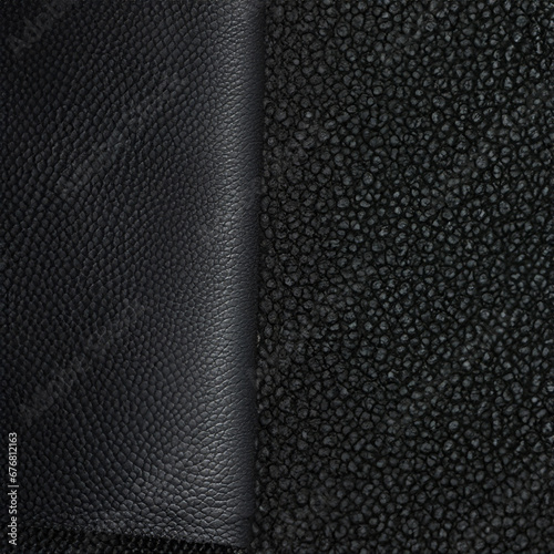 Wallpaper Mural black leather texture background Torontodigital.ca