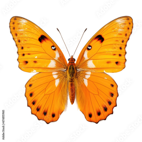 Vibrant Orange Butterfly © leftmade