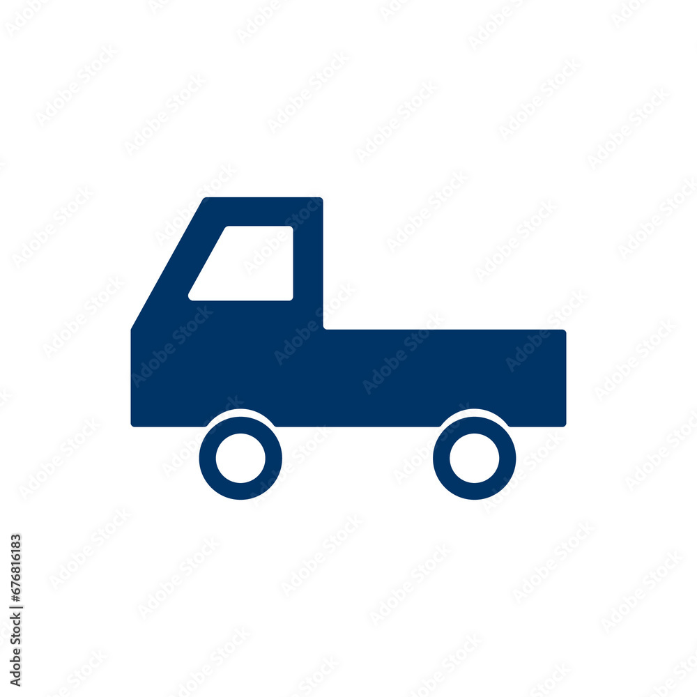 Delivery truck png symbol