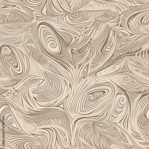 "A Delicate Touch: Subtle Organic Seamless Pattern Elegance" Generated Ai.