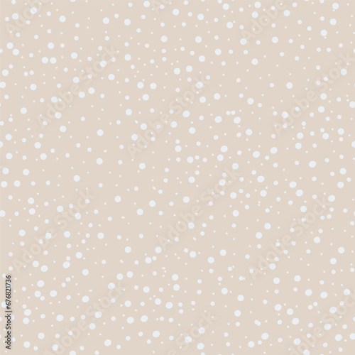 Seamless pattern of dots. Vector background