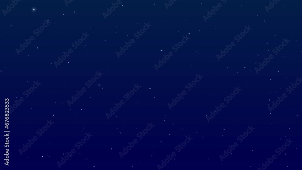 Twinkling stars and falling stars animation Twinkling stars and falling stars animation