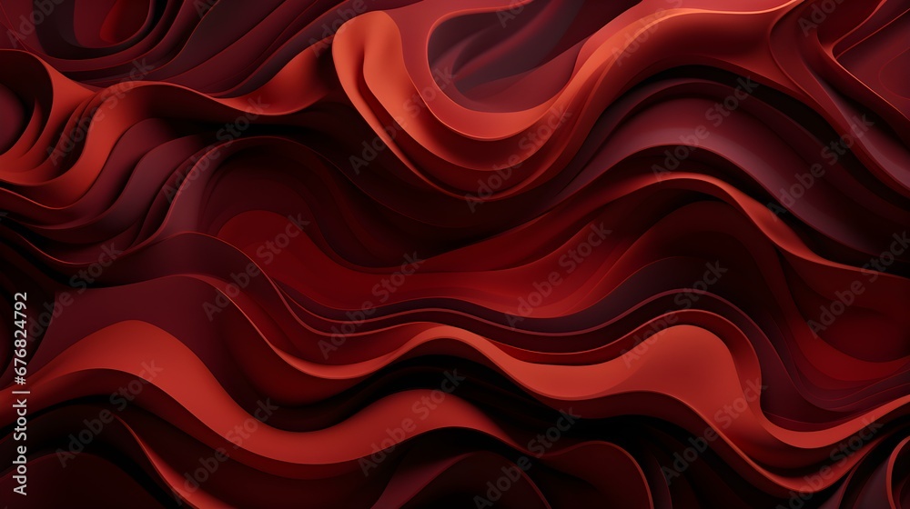 Abstract 3D Background of fluid Shapes in dark red Colors. Dynamic Template for Product Presentation Abstract 3D Background of fluid Shapes in dark red Colors. Dynamic Template for Product Presentation