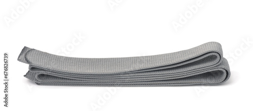 Fotografie Gray nylon heavy duty webbing strap
