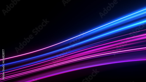 3d render. Digital ultraviolet wallpaper. abstract neon background. Glowing wave background