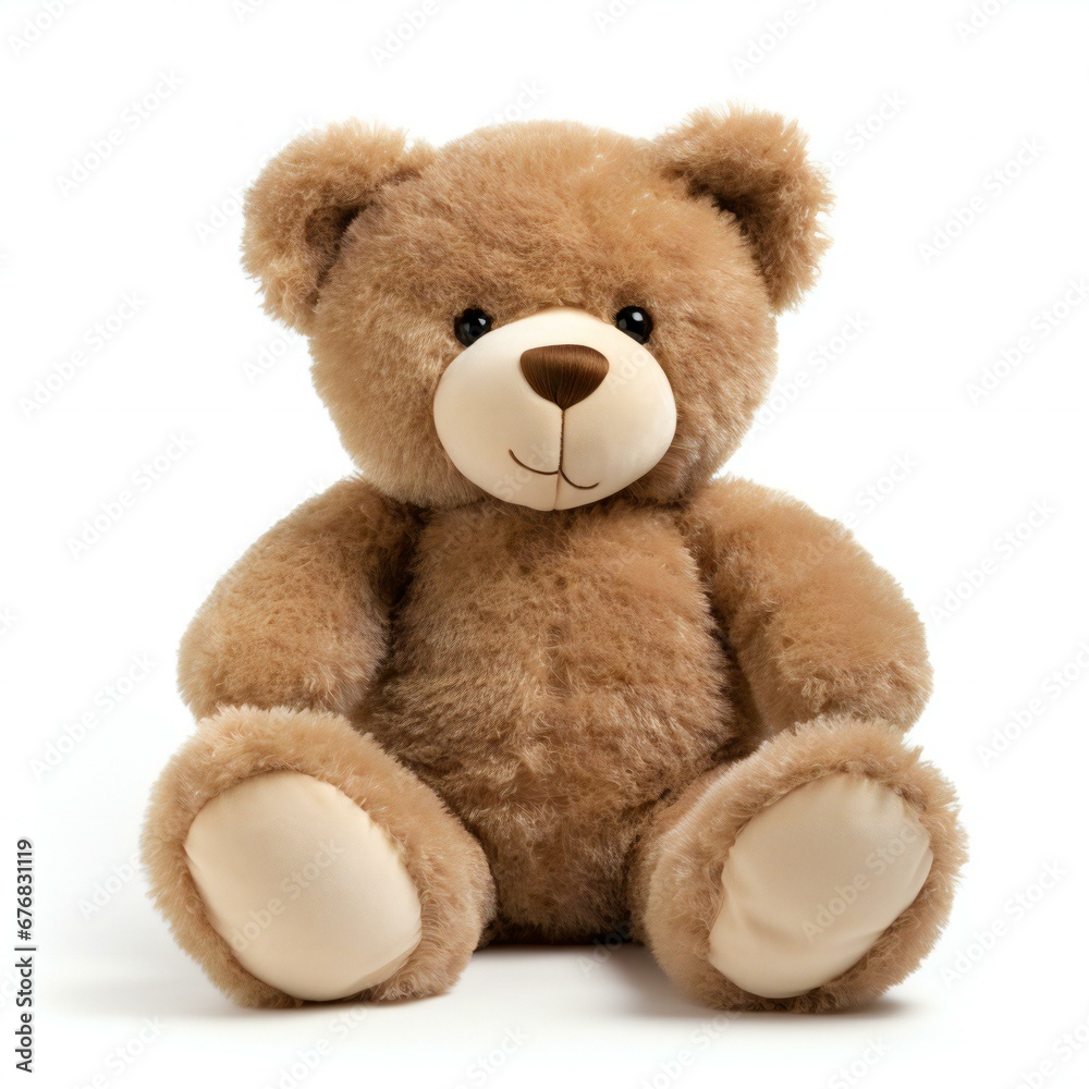 Teddy bear isolated on a white background