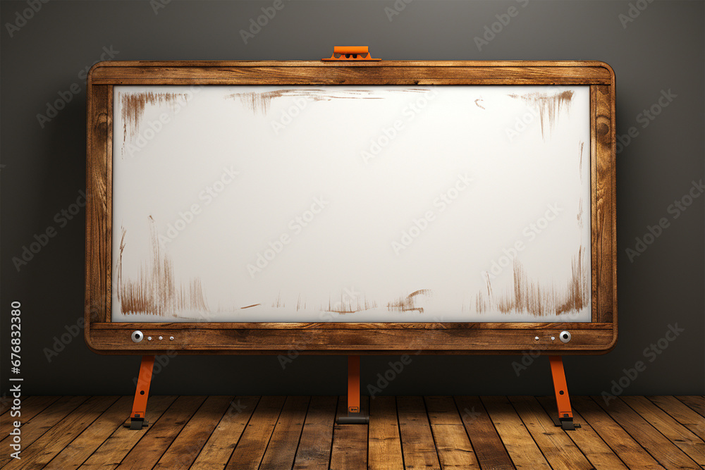 Blank whiteboard - obrazy, fototapety, plakaty 