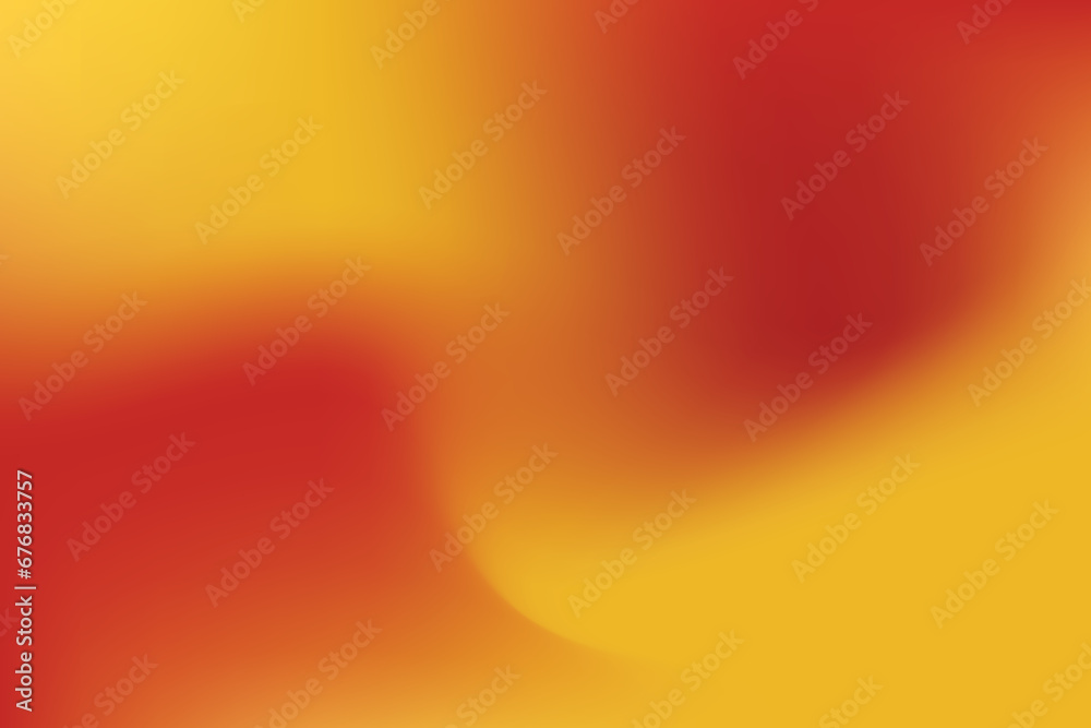 Fall gradient background. Abstract blurred background in red, orange and yellow tones. Autumn colors vector illustration. Autumn colors theme. Abstract Vector Background