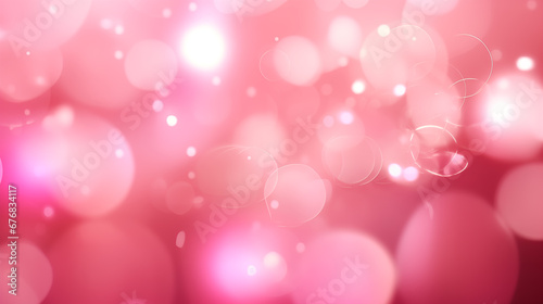 abstract blurred pink background of light bokeh © Daisy