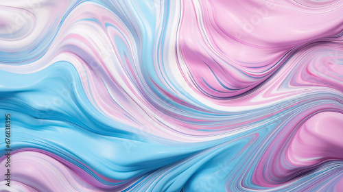 Marble texture mimicking rich swirls of ice cream blends Ai Generative