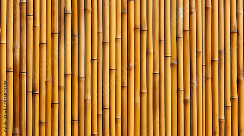 Bamboo wall texture background. Abstract background of bamboo wall.