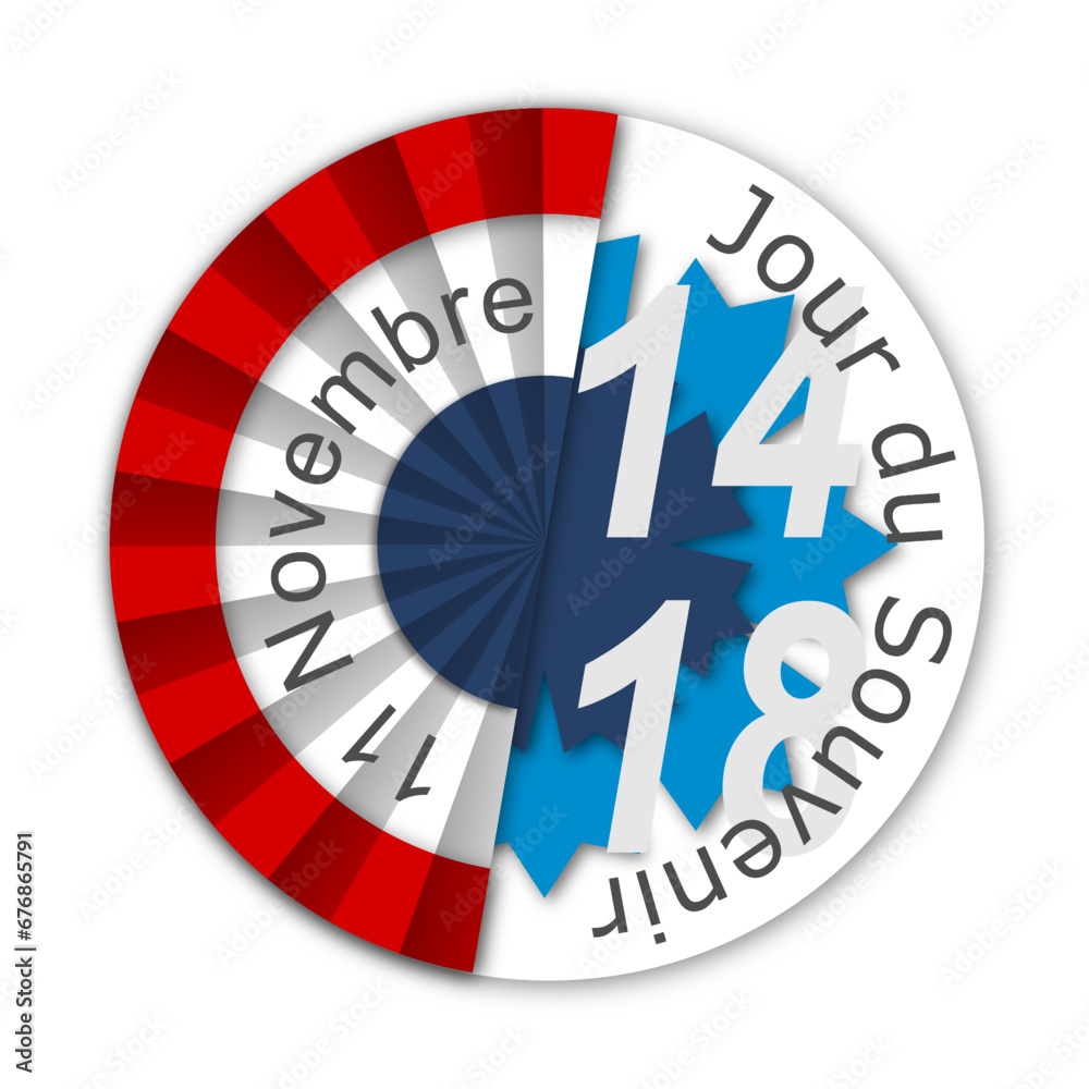 1914-1918 grande guerre - armistice - jour du souvenir - bleuet 1914-1918 grande guerre - armistice - jour du souvenir - bleuet