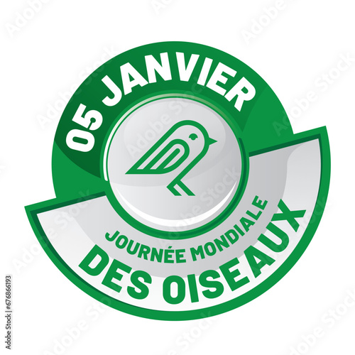 Journée mondiale des oiseaux le 5 janvier