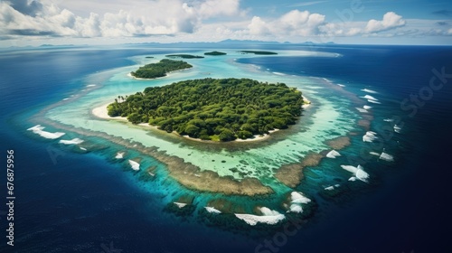 Beautiful Small Islands Scenic Photography © Fadil