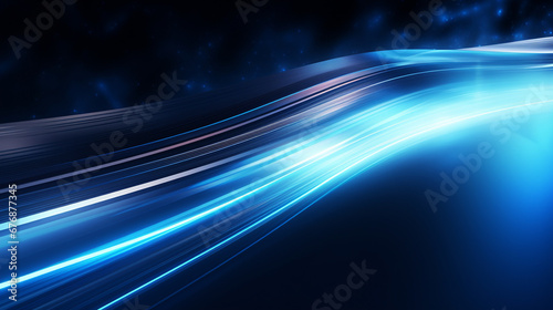 flowing lines technology background. Abstract technology background. © Swaroop