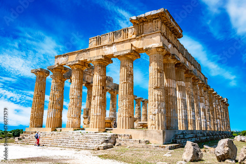 The Temple of Hera at Selinunte. Sicily in Italy photo