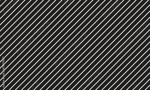 abstract geometric white diagonal line pattern art with black background.