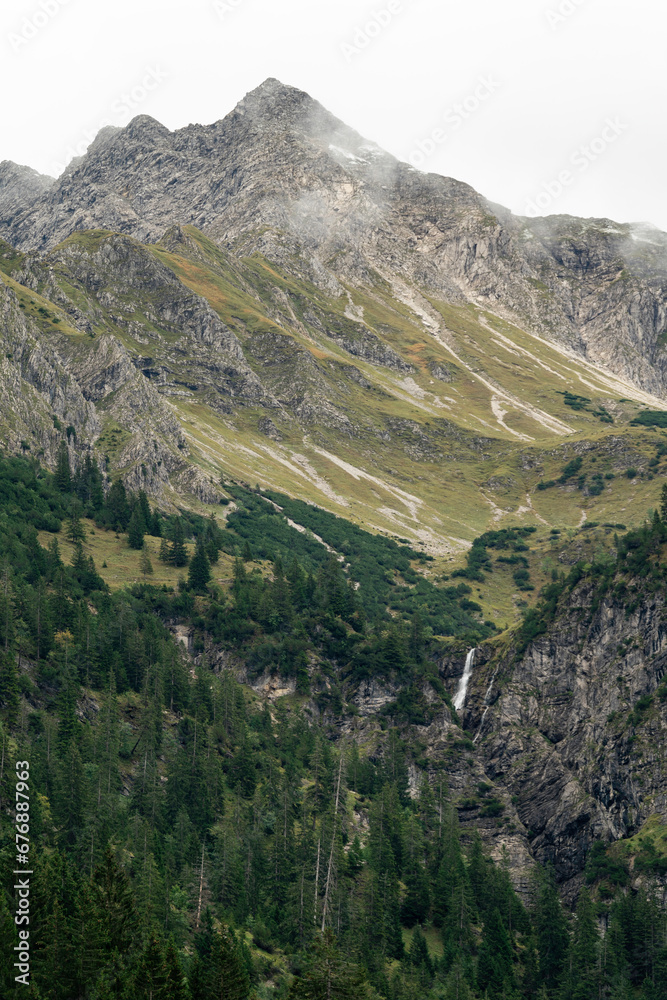 Nebelhorn und Gaisalpe im Allgäu