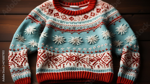 Winter sweater.