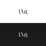 RMR logo. R M R design. White RMR letter. RMR, R M R letter logo design. Initial letter RMR linked circle uppercase monogram logo. R M R letter logo vector design. 