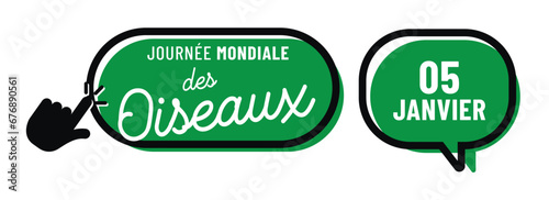Journée mondiale des oiseaux le 5 janvier