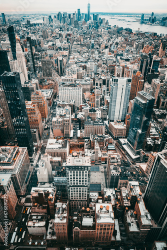 New York Cityscape Aerial