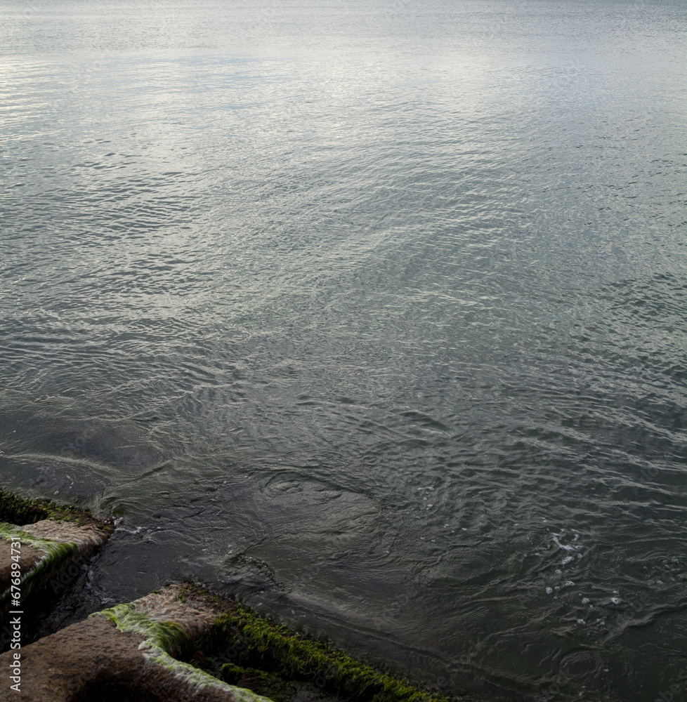 Coastal defense at the sea coast. Coastal defense at the sea coast.