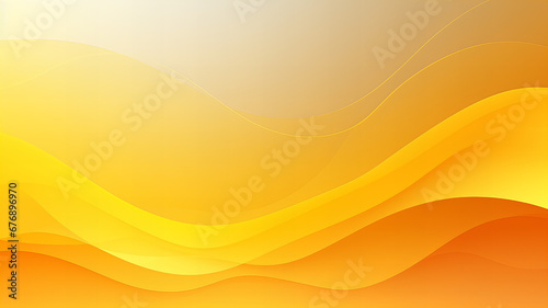 abstract wave in bright yellow colors, in the style of subtle gradients
