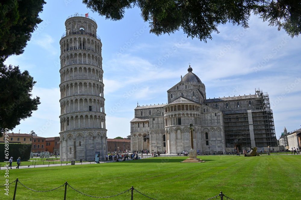 Schiefe Turm von Pisa, - Dom Santa Maria Assunta - Italien