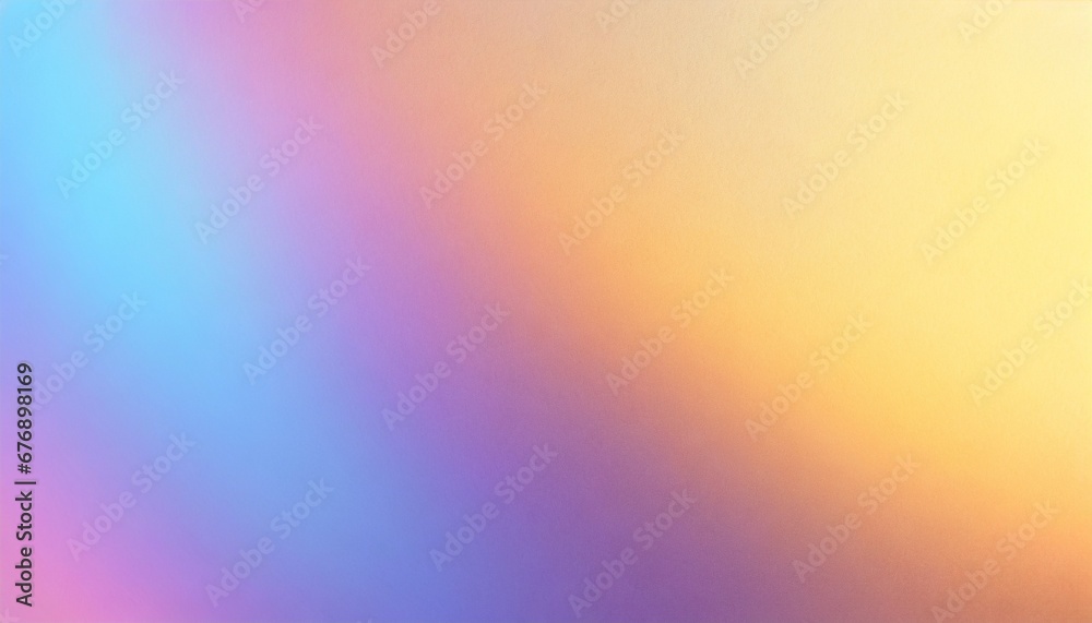Abstract Symphony: Blue and Pink Gradient Poster