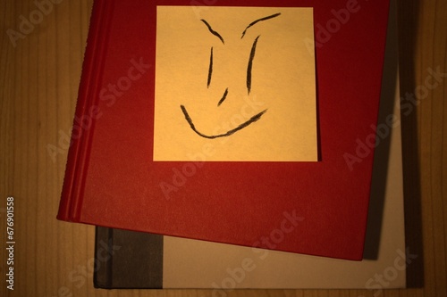 Canvas Print individous, spiteful smiley on boo