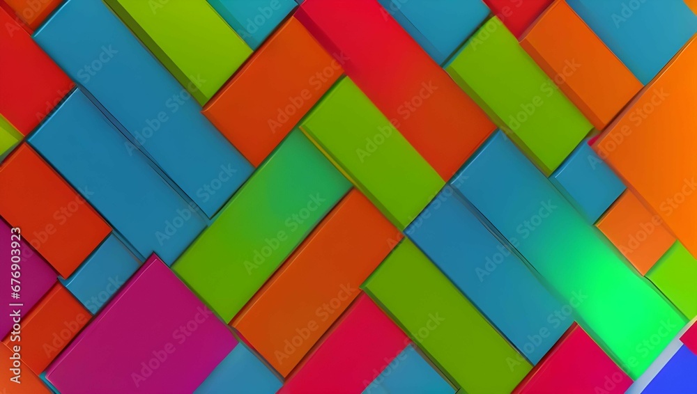 Illustration of a colorful abstract background