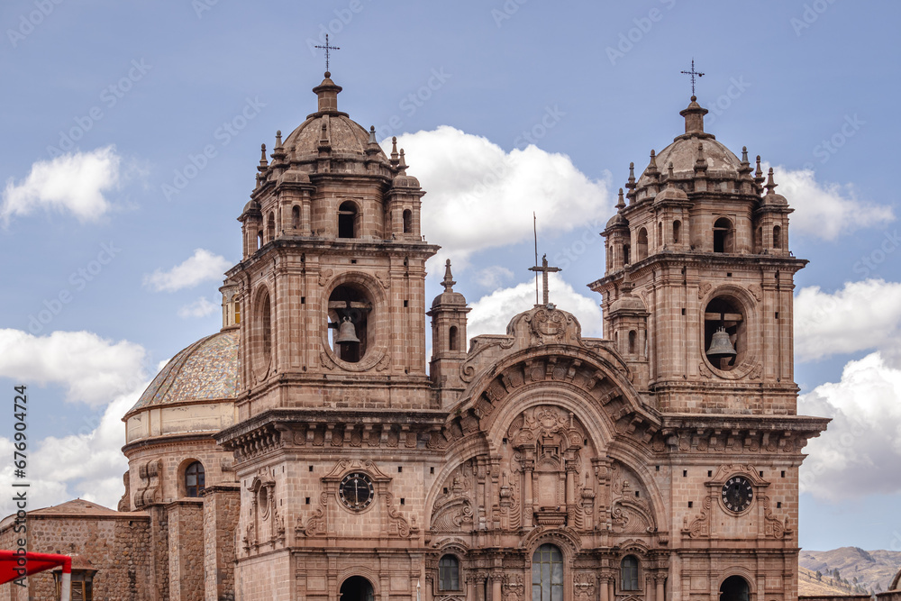 Igreja na cidade de Cusco, Peru