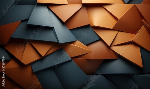 A textured, 3D abstract background in shades of gold, gray, and orange, creating a luxurious, classic, and modern impression.