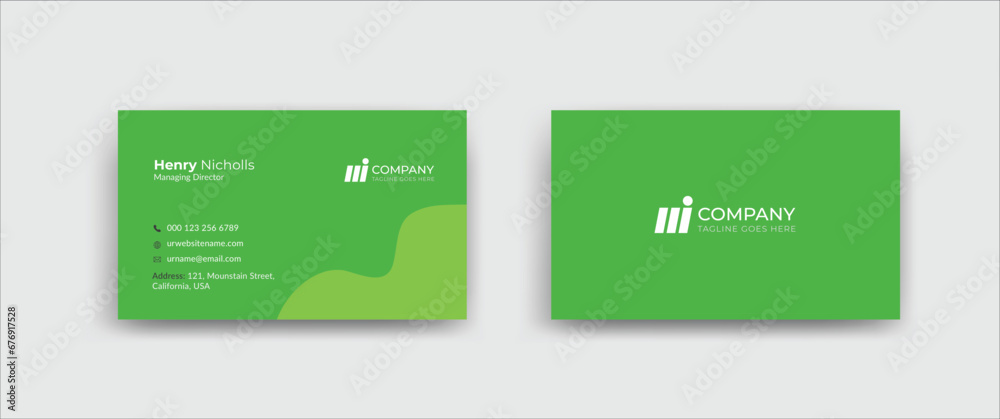 Business Card Template Business Card Template