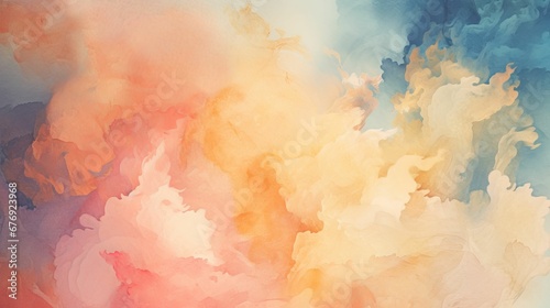 Abstract Background Multi Colored Sky and Cloud Backgrounds