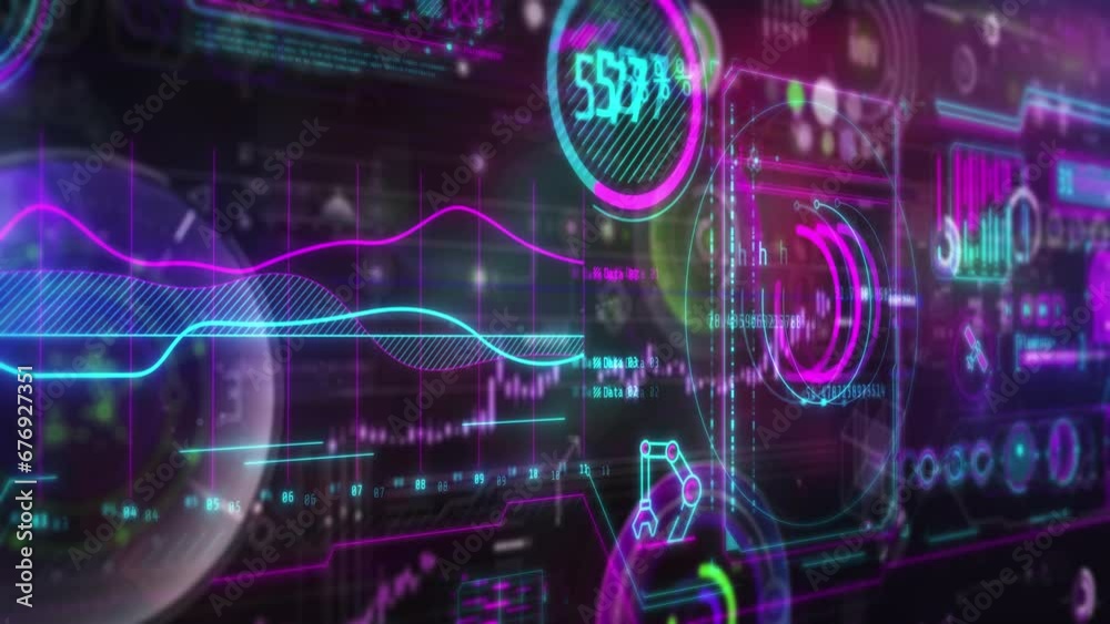 There is a stream of data in the digital space. There is a stream of data in the digital space.