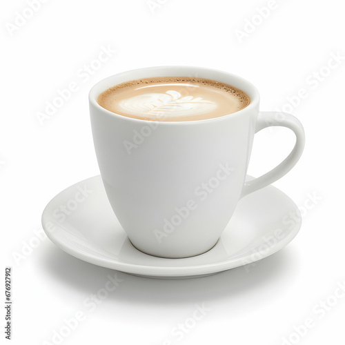 coffee cup isolated on white