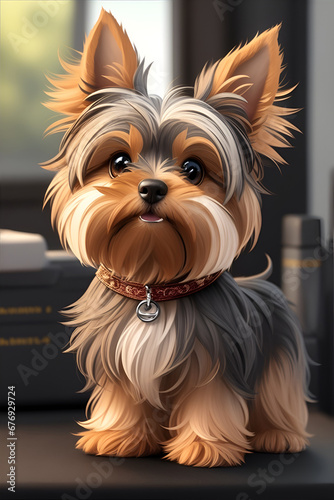 Cute dog illustration dog types © wonderland